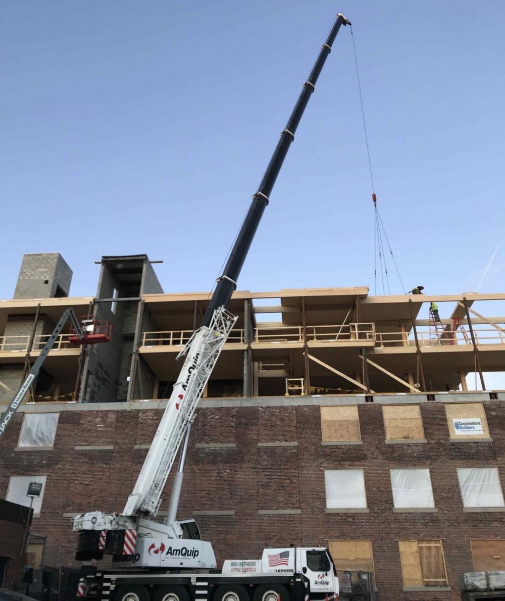 Former South Boston Rivet Factory Gets Heavy Timber Upgrade
