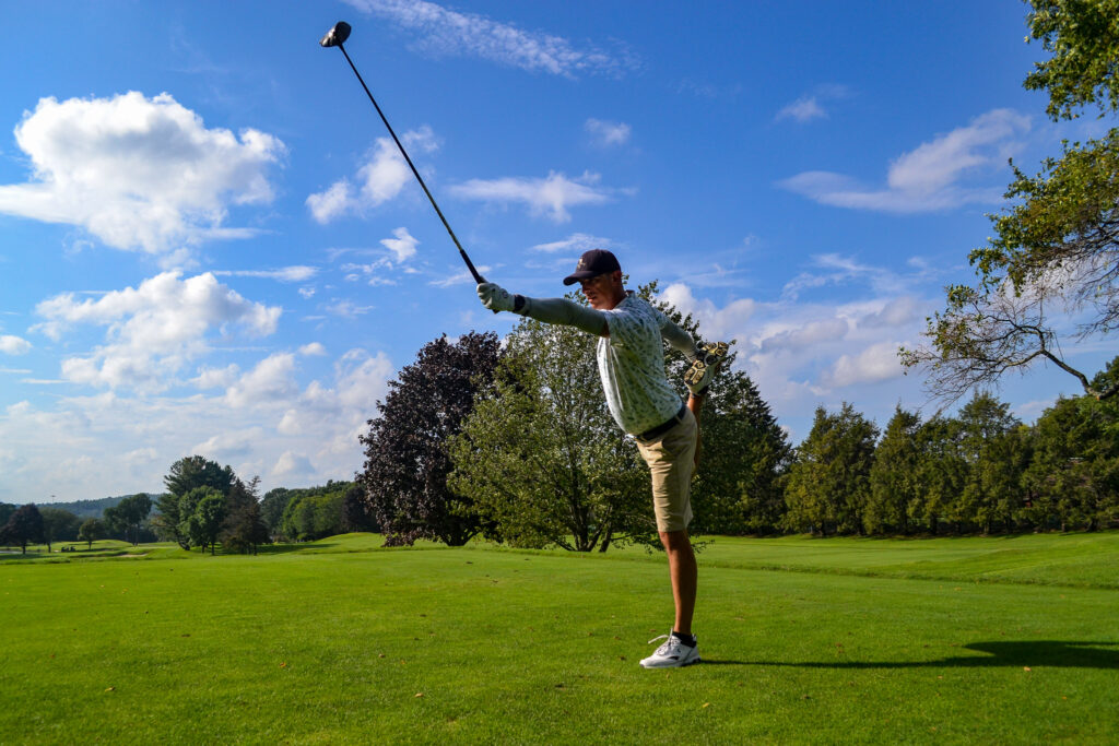 Yoga-Golfer