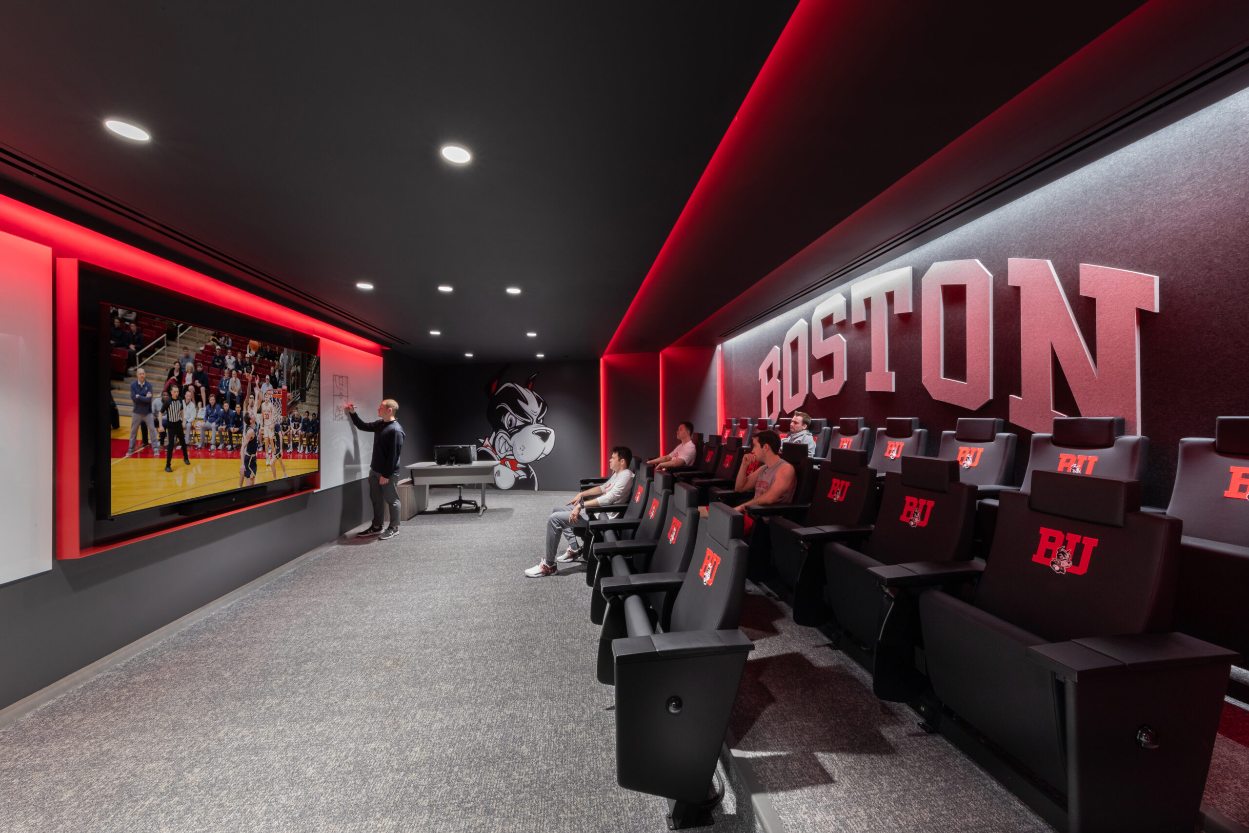 Boston University, Walter Brown Arena – Men’s Basketball Locker Rooms